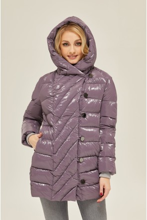 Winter Jacket Mila Nova K-136 lilac