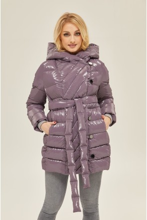 Winter Jacket Mila Nova K-136 lilac