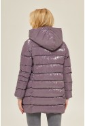 Winter Jacket Mila Nova K-136 lilac