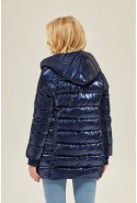 Winter Jacket Mila Nova K-136 blue