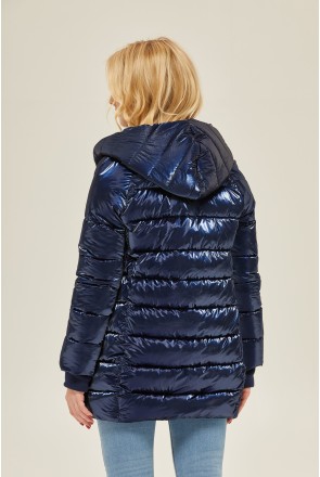 Winter Jacket Mila Nova K-136 blue