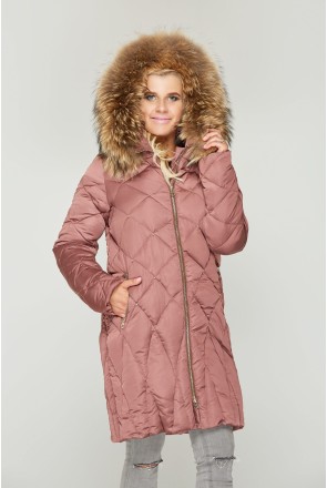 Winter down Jacket Mila Nova K-55 freza