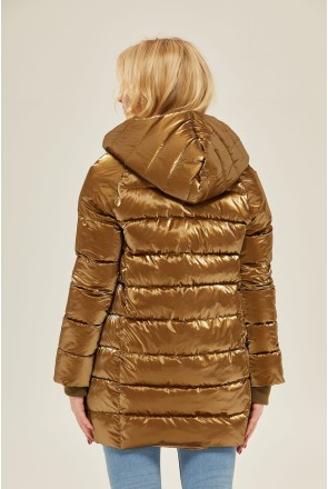 Winter Jacket Mila Nova K-136 gold