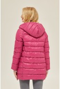 Winter Jacket Mila Nova K-136 raspberry