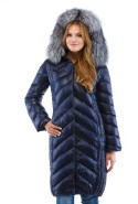 Winter Jacket Mila Nova K-34 blue