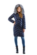 Winter Jacket Mila Nova K-34 blue