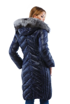 Winter Jacket Mila Nova K-34 blue