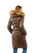 Winter Jacket Mila Nova K-34 chocolate