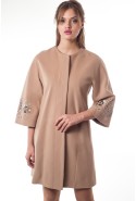 Demi-season Coat Mila Nova A-12 beige