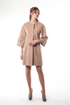 Demi-season Coat Mila Nova A-12 beige