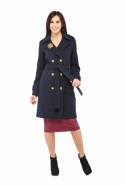 Demi-season Coat Mila Nova PV-13 blue