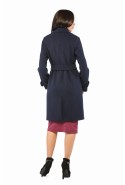 Demi-season Coat Mila Nova PV-13 blue