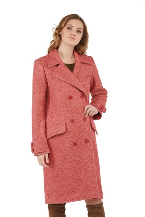 Demi-season Coat Mila Nova PV-25 red