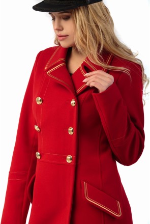 Demi-season Coat Mila Nova PV-20 red