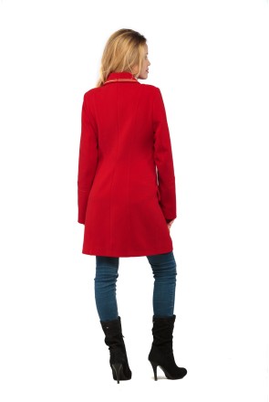 Demi-season Coat Mila Nova PV-20 red