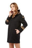 Demi-season Coat Mila Nova PV-29 black