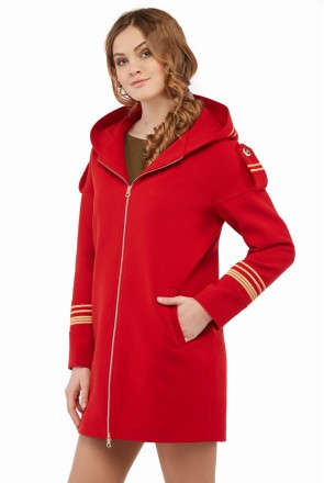 Demi-season Coat Mila Nova PV-29 red