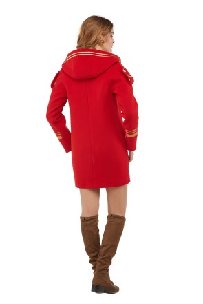 Demi-season Coat Mila Nova PV-29 red