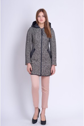 Demi-season Coat Mila Nova C-56 grey