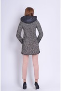 Demi-season Coat Mila Nova C-56 grey