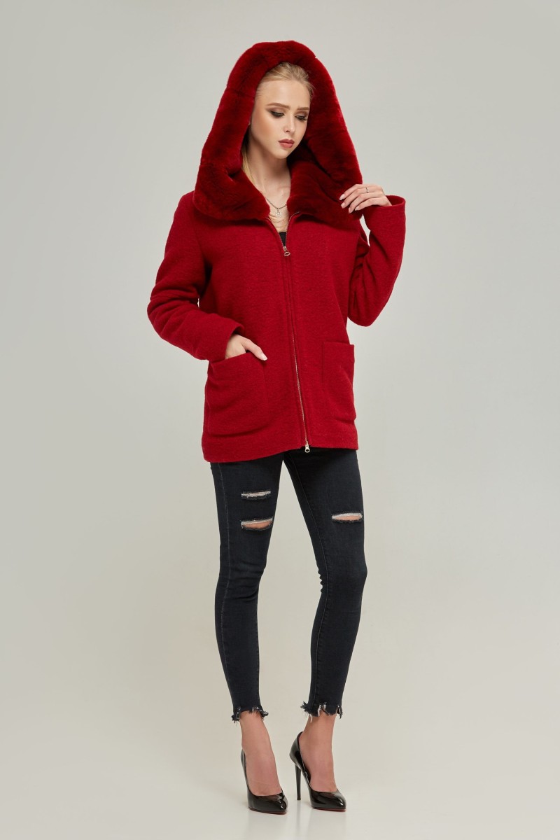 Winter Coat Mila Nova PV-74kor red