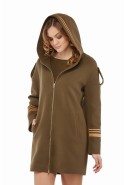 Demi-season Coat Mila Nova PV-29 khaki