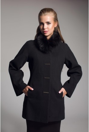 Winter Coat Mila Nova Z-37 black