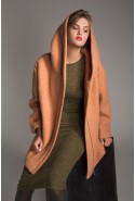 Demi-season Coat Mila Nova Z-26 terracotta