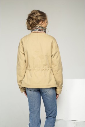 Demi-season Parka Mila Nova C-28 beige