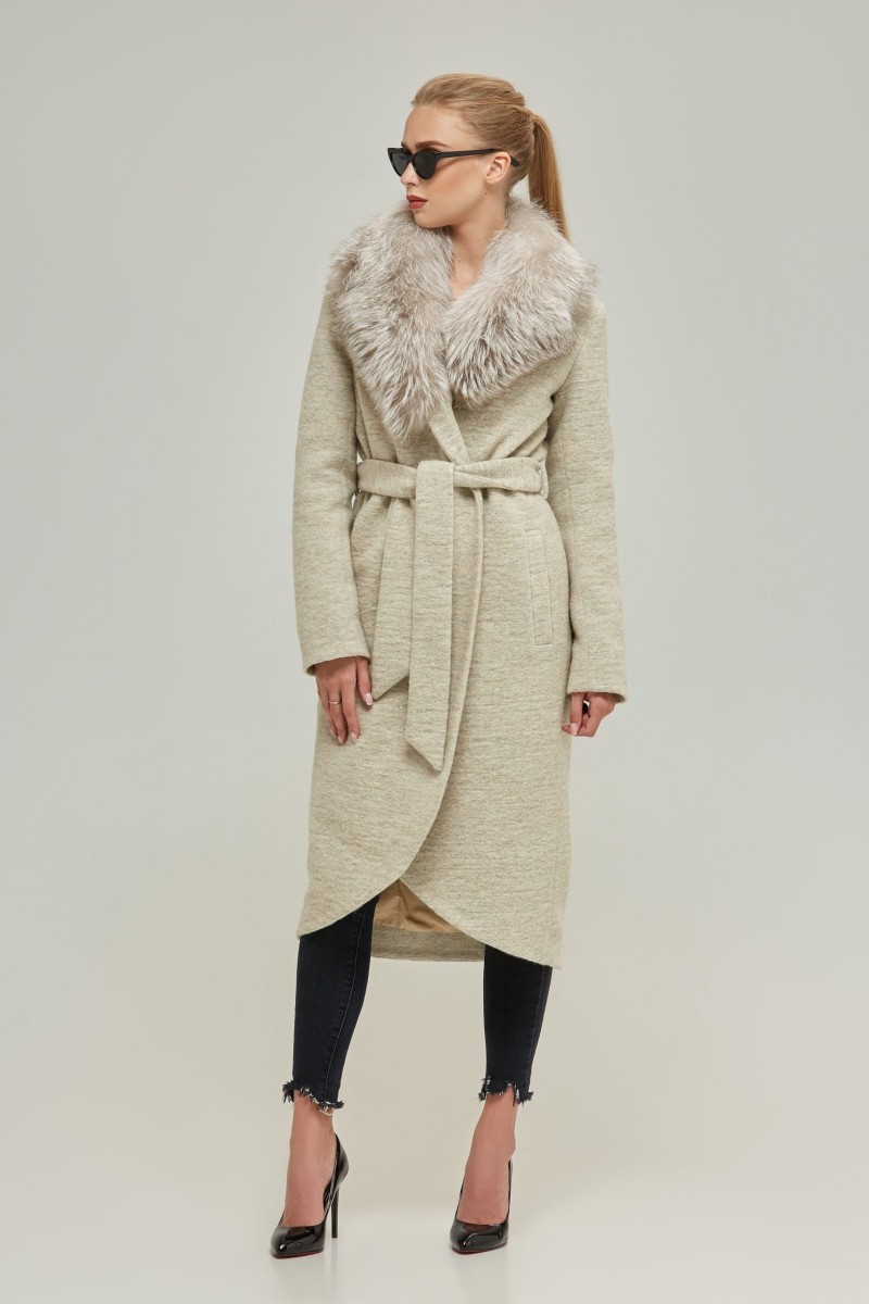 Winter Coat Mila Nova T-58ex beige