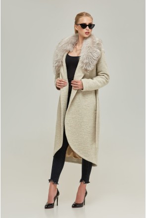 Winter Coat Mila Nova T-58ex beige