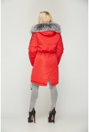 Winter Parka Mila Nova K-7 red