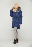 Winter Parka Mila Nova K-7 blue