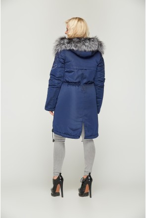 Winter Parka Mila Nova K-7 blue