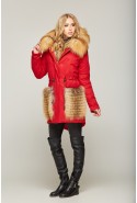 Winter Parka Mila Nova P-41ex red