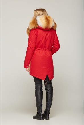 Winter Parka Mila Nova P-41ex red