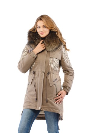 Parka Mila Nova Winter P-7 cappuccino 