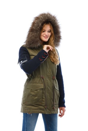 Winter Parka Mila Nova P-10 khaki