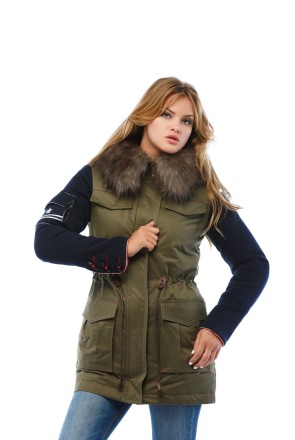 Winter Parka Mila Nova P-10 khaki