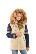 Winter Parka Mila Nova P-12 beige