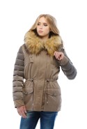 Parka Mila Nova Winter P-13 cappuccino 