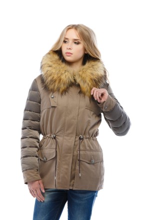 Parka Mila Nova Winter P-13 cappuccino 