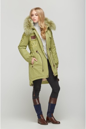 Winter Parka Mila Nova P-7ex oliva