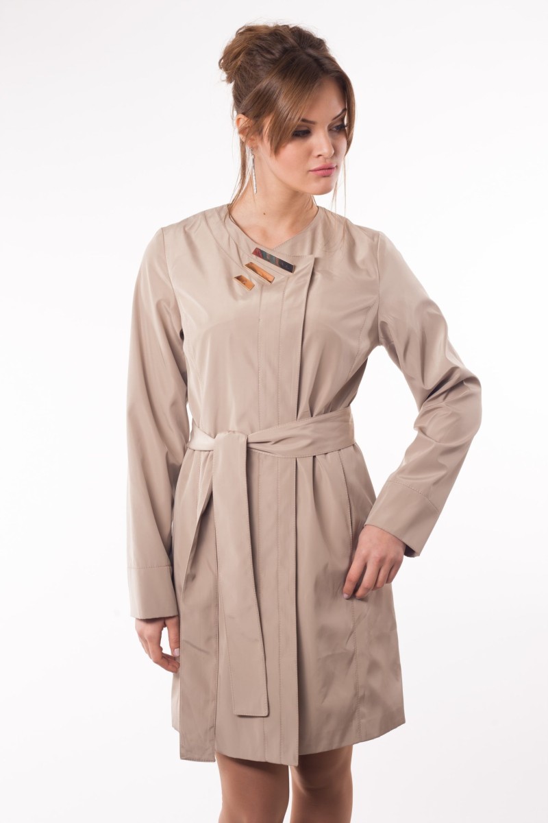 Demi-season Raincoat Mila Nova A-3 sand