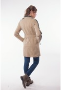 Demi-season Raincoat Mila Nova C-31 beige