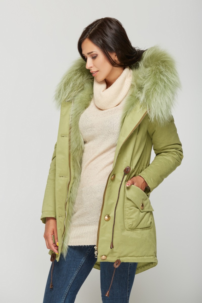 Winter Parka Mila Nova P-17ex oliva