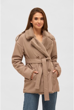 Jacket Mila Nova K-223 cappuccino