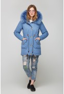 Winter Parka Mila Nova P-17ex denim