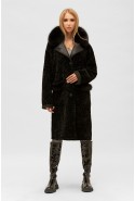 Sheepskin Coat Mila Nova D-179dl black