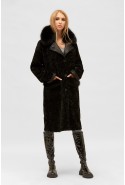 Sheepskin Coat Mila Nova D-179dl black